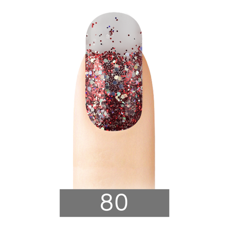 Cre8tion Nail Art Glitter, 080 0.5oz KK1031 